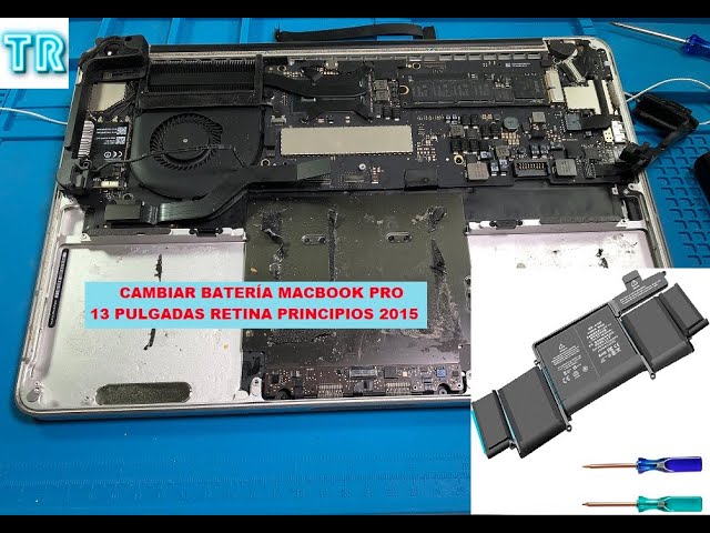 Reemplazo de la batería de una MacBook Pro 13 pulgadas con pantalla Retina
