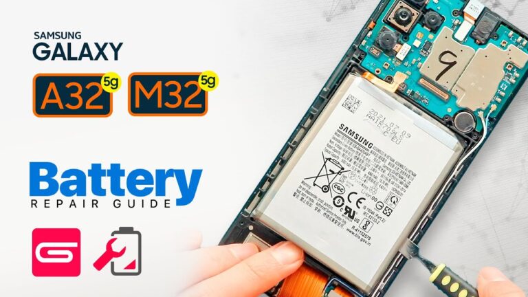 Reemplazo de la batería del Samsung Galaxy A32 5G