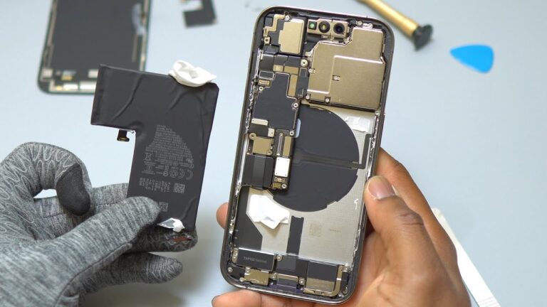 Reemplazo de la batería del iPhone 14 Pro Max