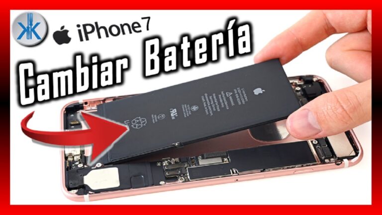 Reemplazo de la batería del iPhone 7