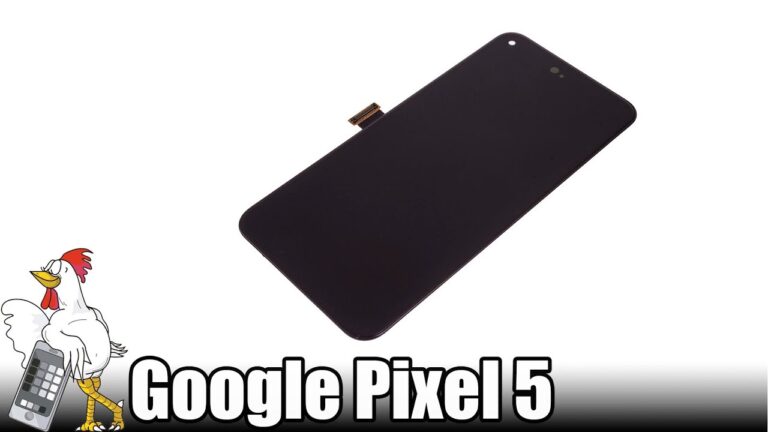 Reemplazo de la pantalla del Google Pixel 5